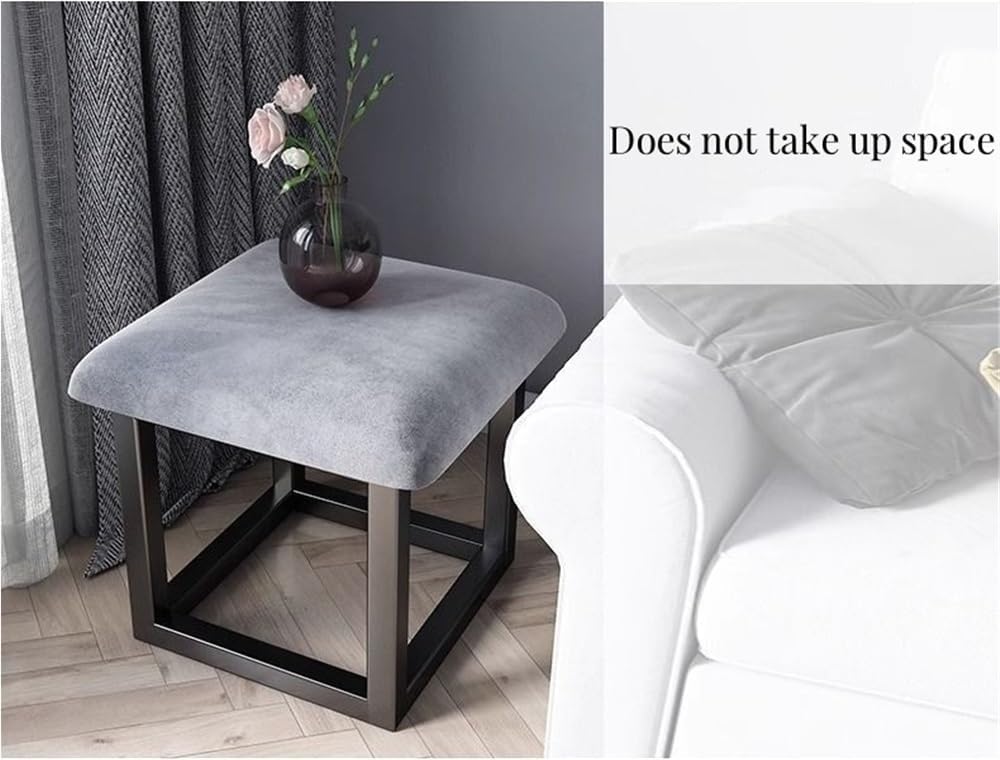Nesting Ottomans 🪑 – Stackable Flannel Storage & Seating
