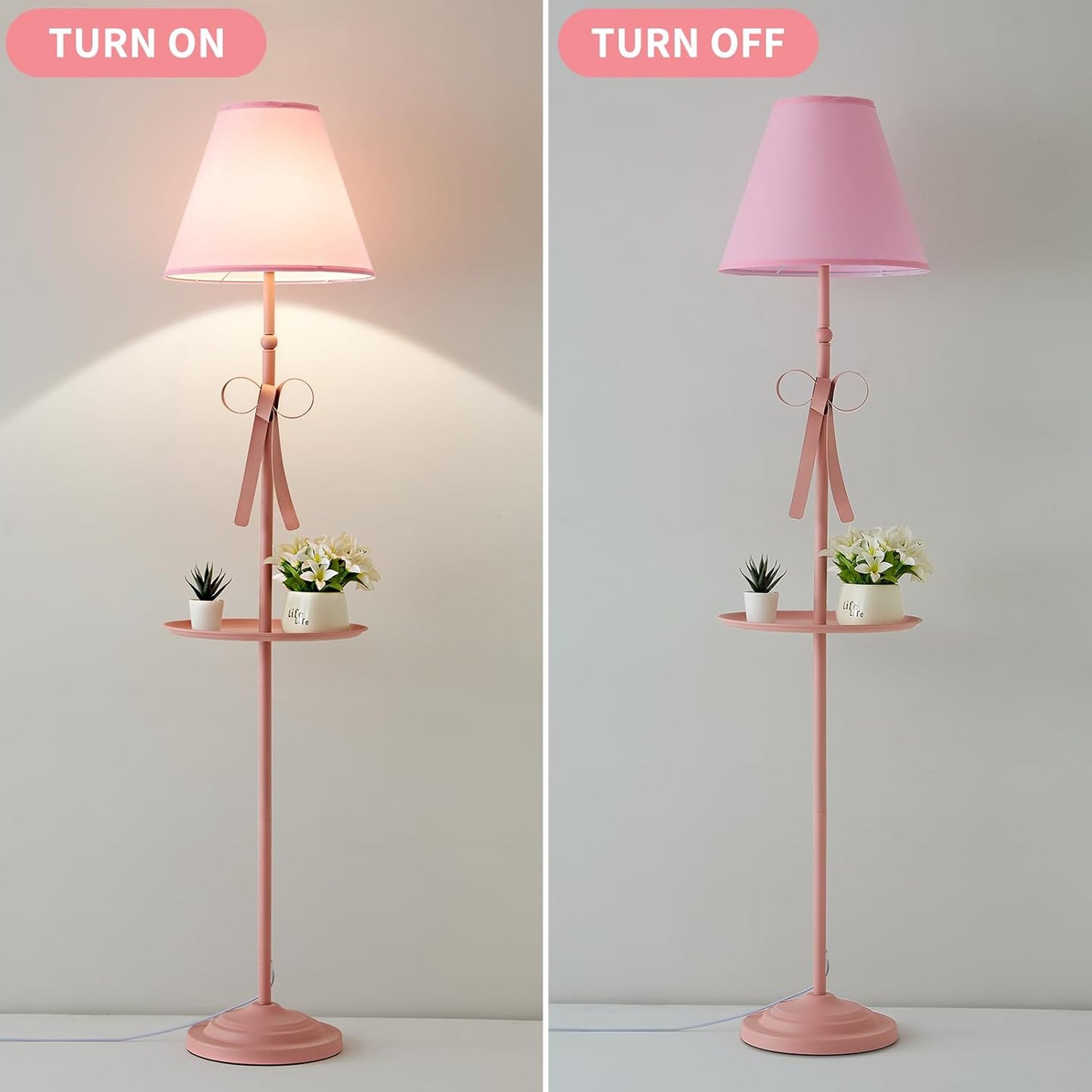 Decorative Standing Shelves 🪴 – Bedroom & Living Room Organizer