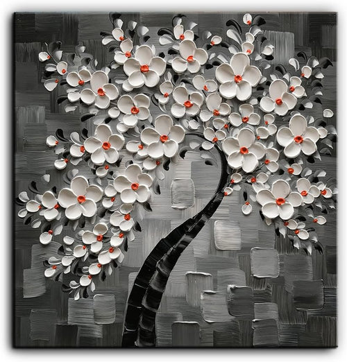 YaSheng Hand-Painted Canvas Wall Art 🎨 – Modern Living Room Decor 🏠