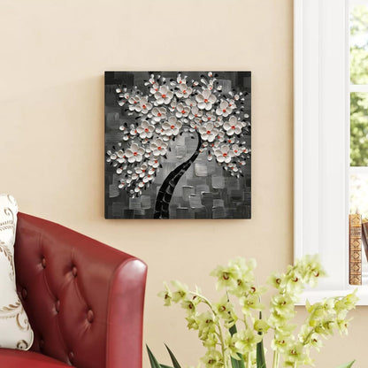 YaSheng Hand-Painted Canvas Wall Art 🎨 – Modern Living Room Decor 🏠
