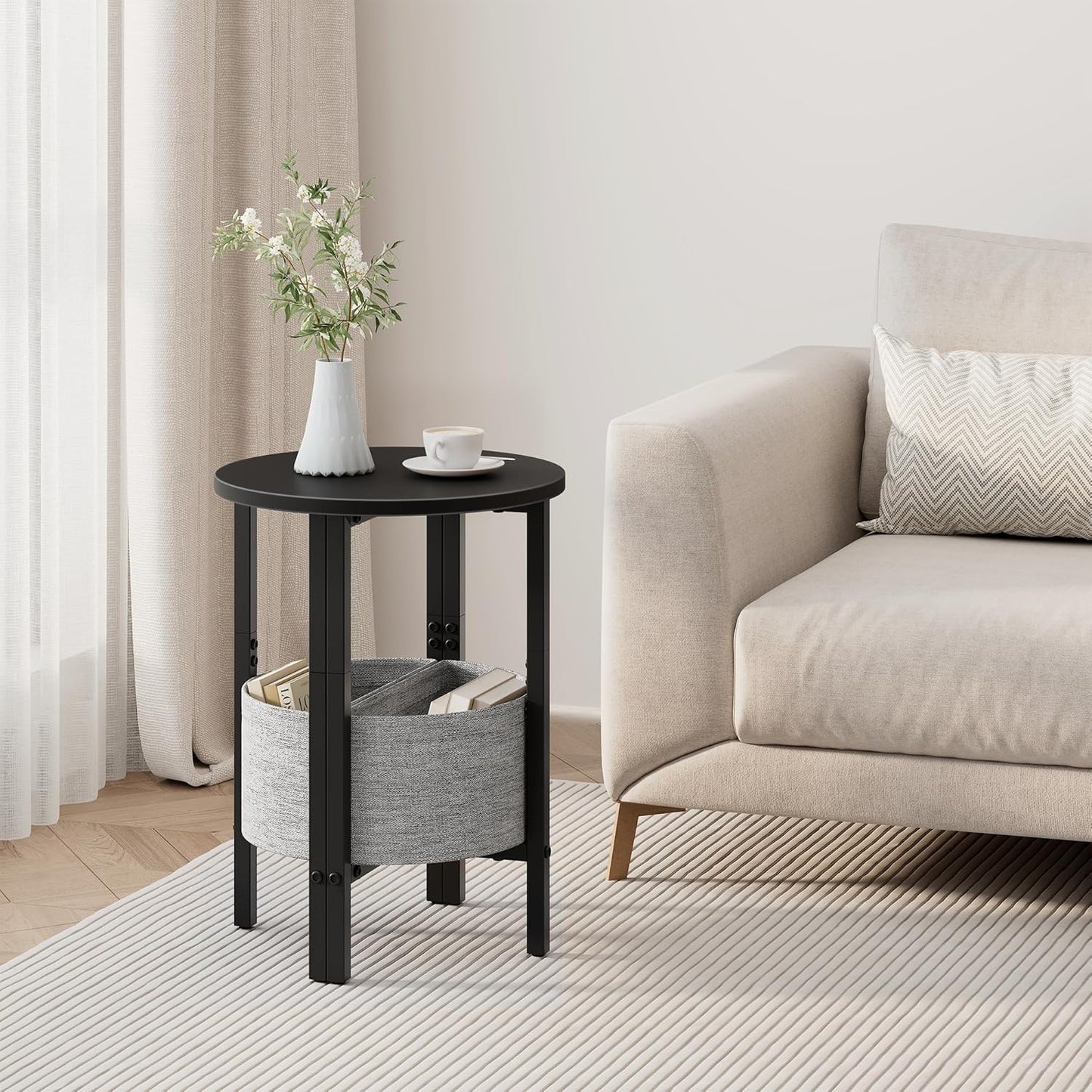 Fabric Storage Basket 🧺 – Bedroom & Living Room Organizer