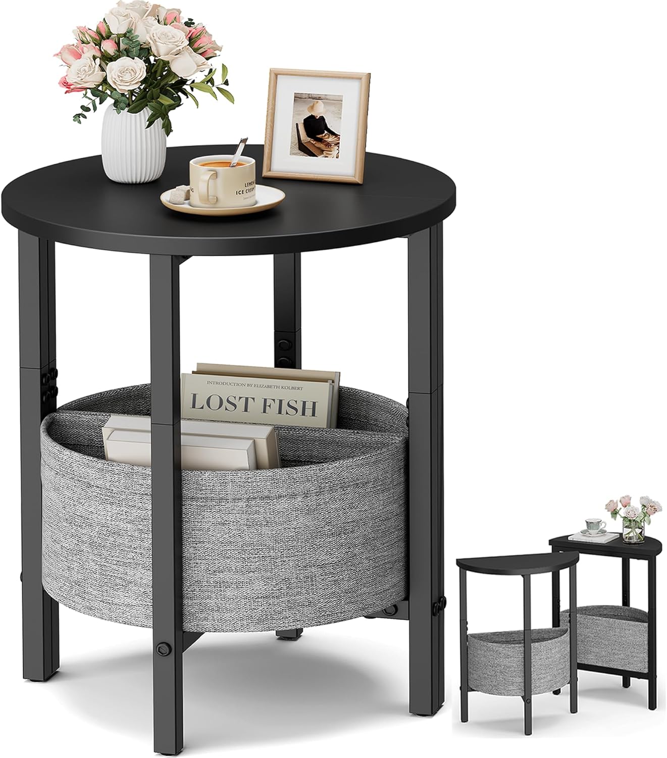 Fabric Storage Basket 🧺 – Bedroom & Living Room Organizer