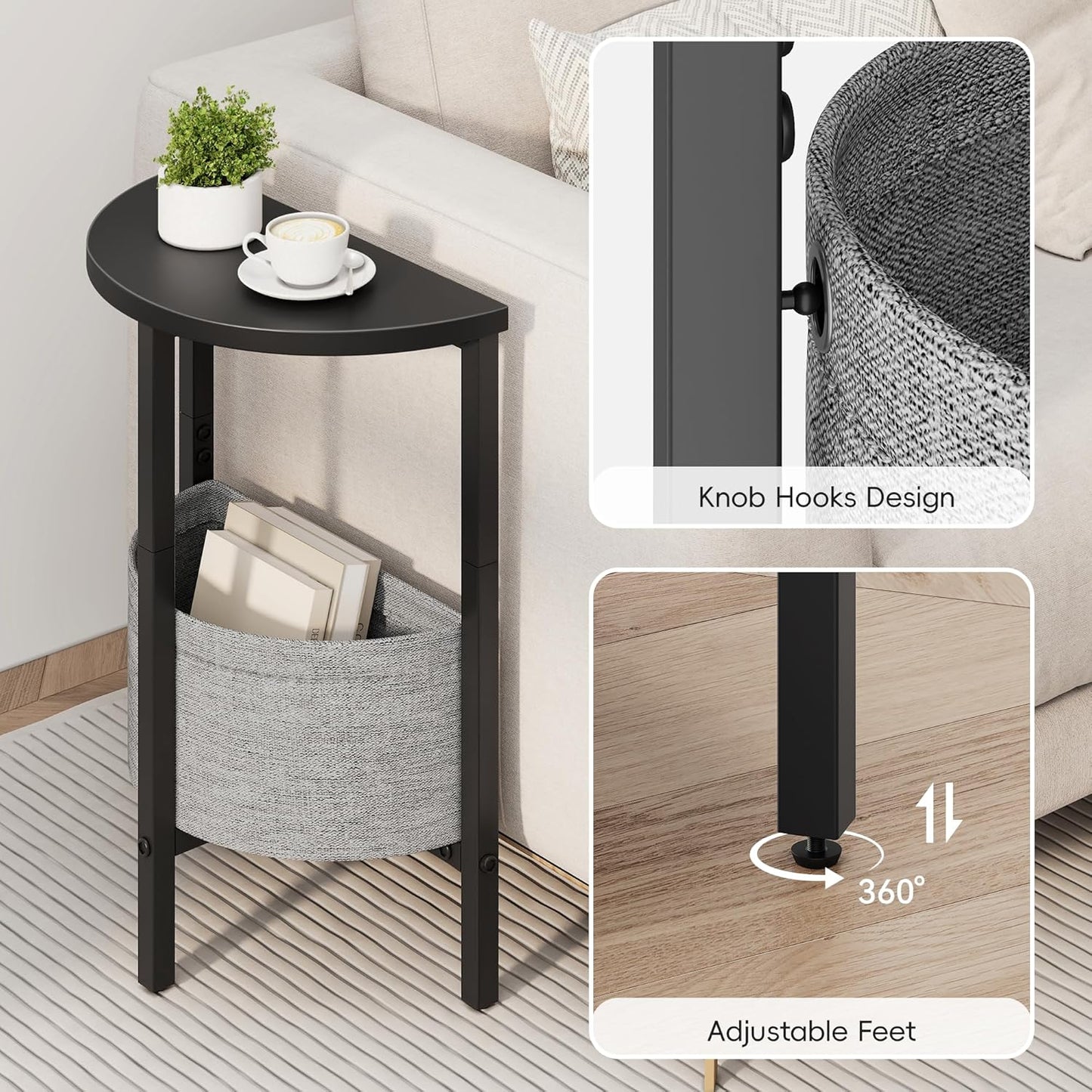 Fabric Storage Basket 🧺 – Bedroom & Living Room Organizer